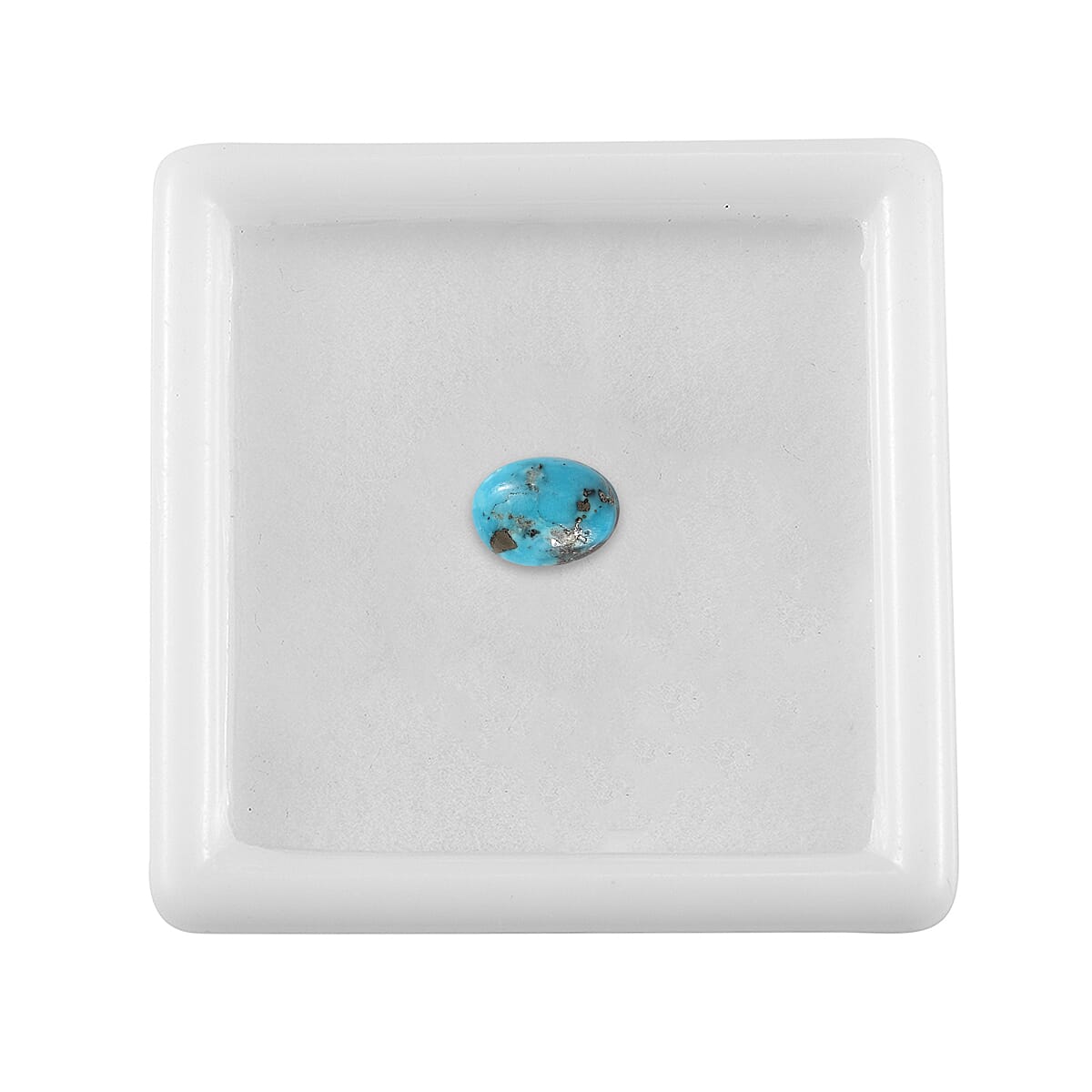 Empyrean Blue Turquoise Oval 8x6 mm