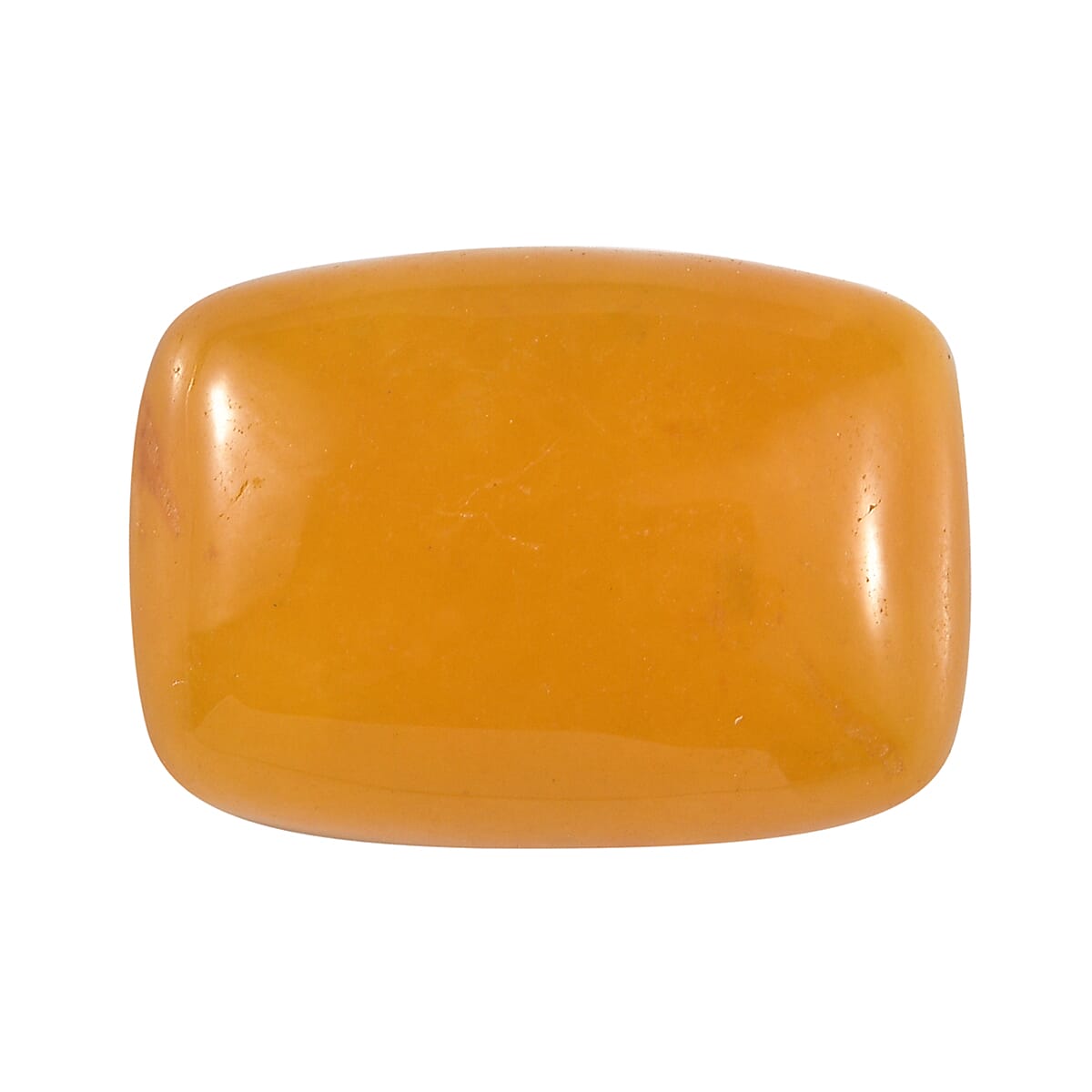 Honey Jade Cushion 14x10 mm 6.140 Ct.
