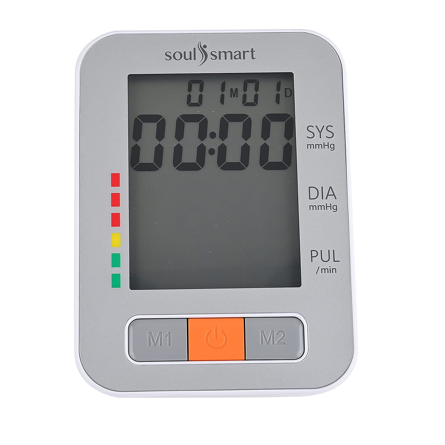 Soul Smart Blood Pressure Monitor - Stores 90 sets of memory for two users each, Calculates average for the latest 3 readings