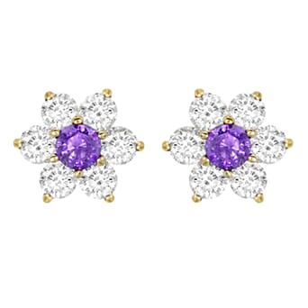 https://tjcuk.sirv.com/Products/78/1/7814483/9K-Yellow-Gold-A-Purple-Cubic-Zirconia-White-Cubic-Zirconia-Earring-0-_7814483.jpg?w=342&h=342