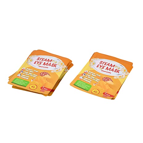 10 Piece Chamomile Steam Eye Mask