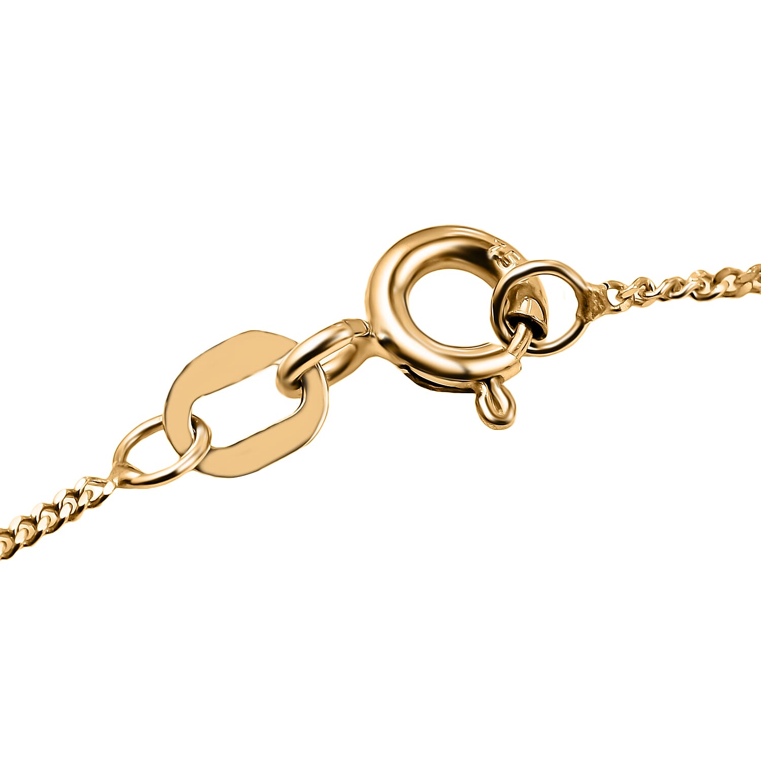 18K Yellow Gold  Necklace (Size - 24),  Gold Wt. 2.4 Gms