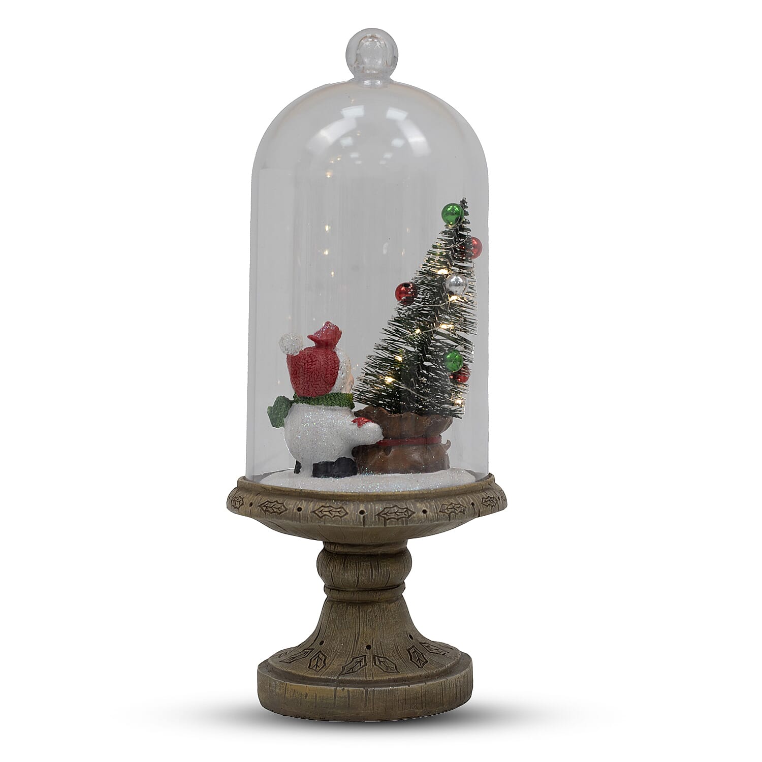 Light-up Snowman in a Dome