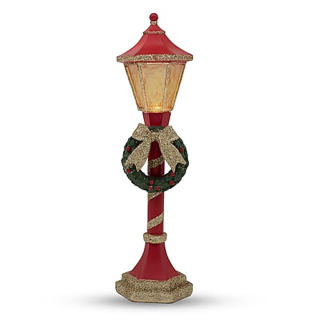 Large Light-up Street Lamp - Red