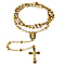 JCK Vegas Closeout - Rosary Necklace in Silver Plated - (Size - 26)