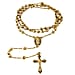  JCK Vegas Closeout - Rosary Necklace in Yellow Gold Plating- (Size - 26)