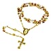  JCK Vegas Closeout - Rosary Necklace in Yellow Gold Plating- (Size - 26)