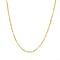 Rhodium Overlay Sterling Silver Chain (Size - 30)