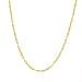Rhodium Overlay Sterling Silver Chain (Size - 30)
