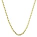 Vegas Close Out - Yellow Gold Overlay Sterling Silver Valentino Chain (Size - 24)
