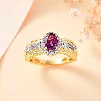 https://tjcuk.sirv.com/Products/78/1/7814842/Purple-Garnet-White-Zircon-Main-Stone-With-Side-Stone-Ring-in-18K-YG-V_7814842_1.jpg?w=342&h=342