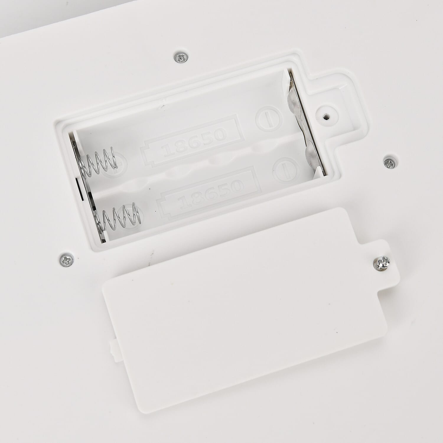 Solar Sensor Lamp with 4 Bulbs (Battery 1200mAh) - Black