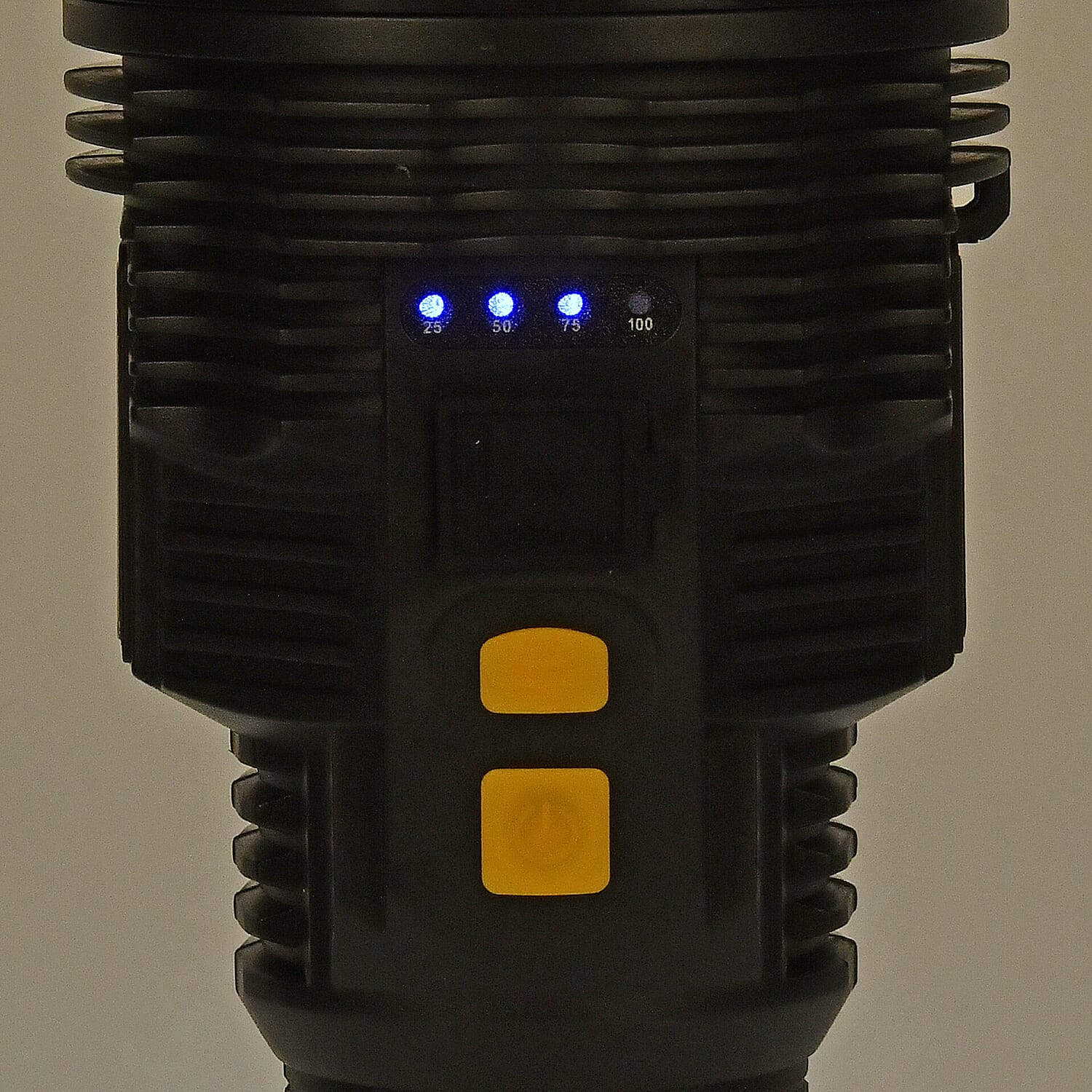 Rechargable Jumbo Flashlight LED - 3 Cob Flashlight (1500 mAh Battery)