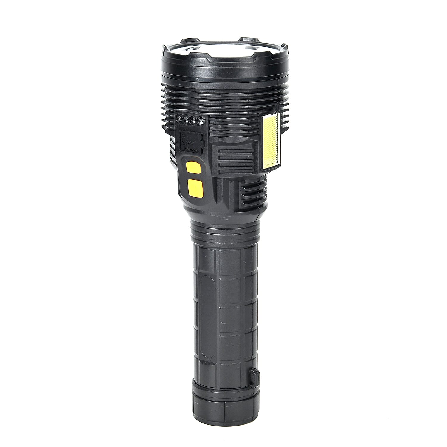 Rechargable Jumbo Flashlight LED - 3 Cob Flashlight (1500 mAh Battery)