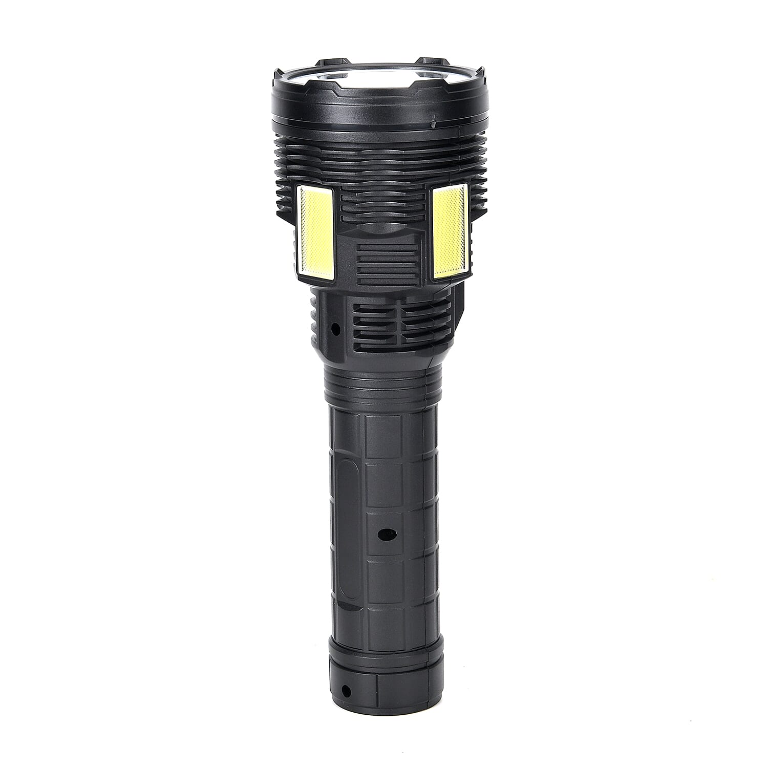 Rechargable Jumbo Flashlight LED - 3 Cob Flashlight (1500 mAh Battery)