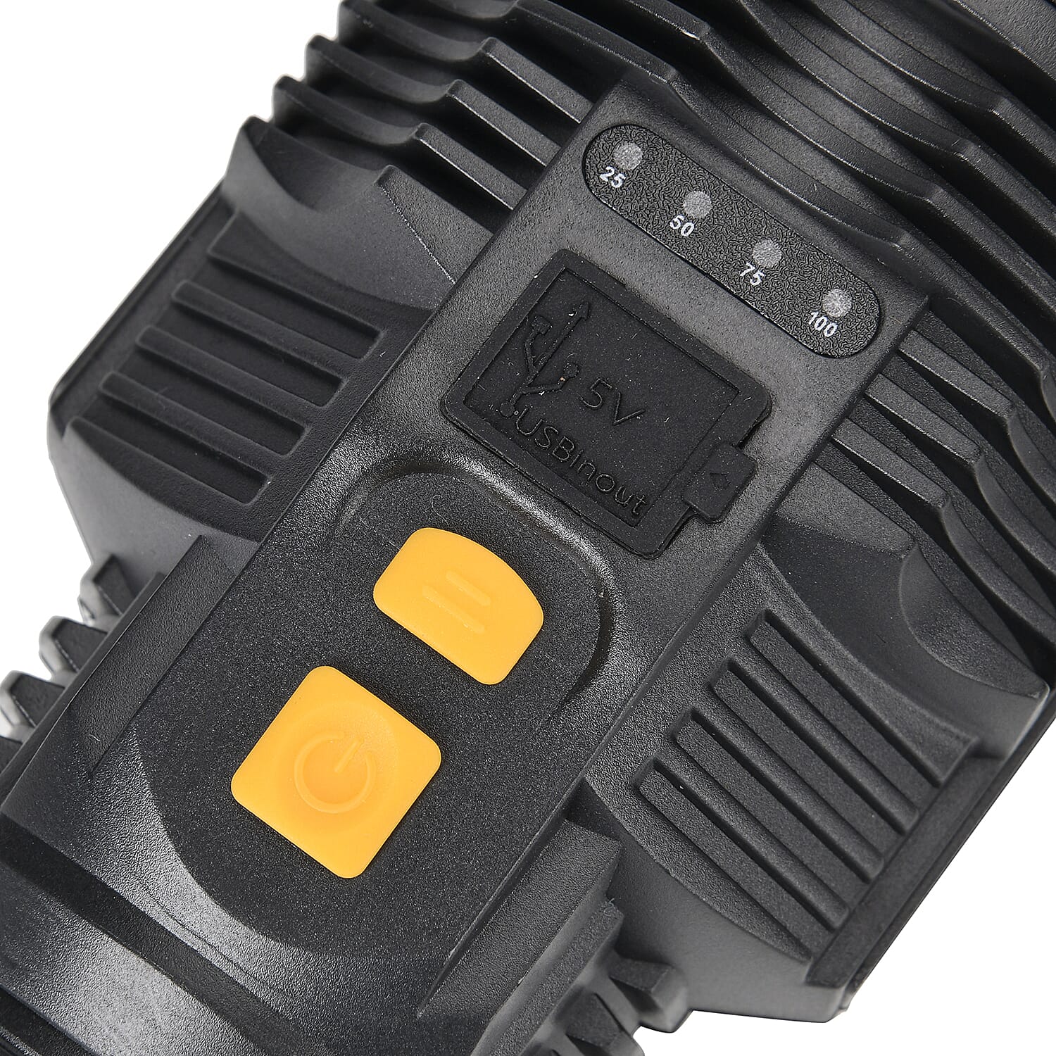 Rechargable Jumbo Flashlight LED - 3 Cob Flashlight (1500 mAh Battery)