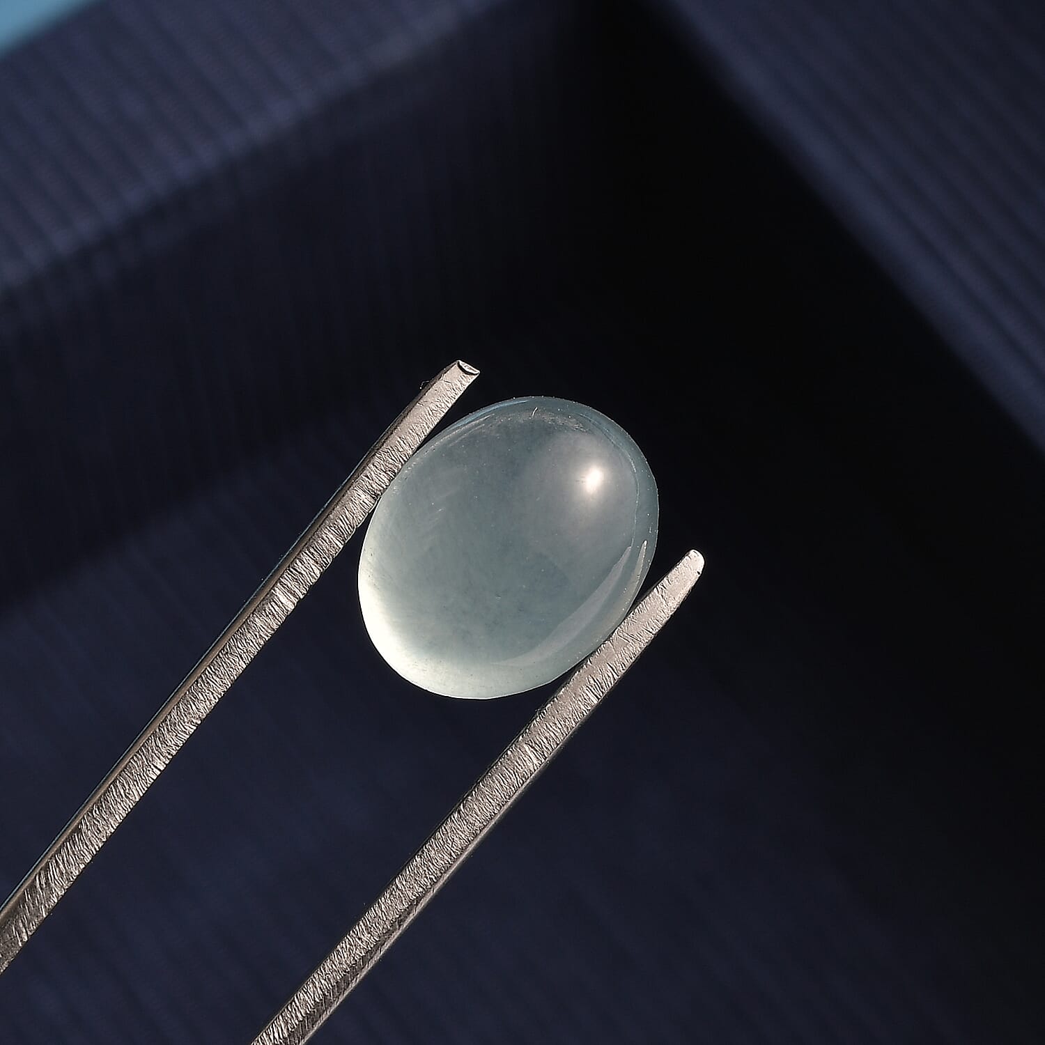 Milky Aquamarine Oval 11x9 mm