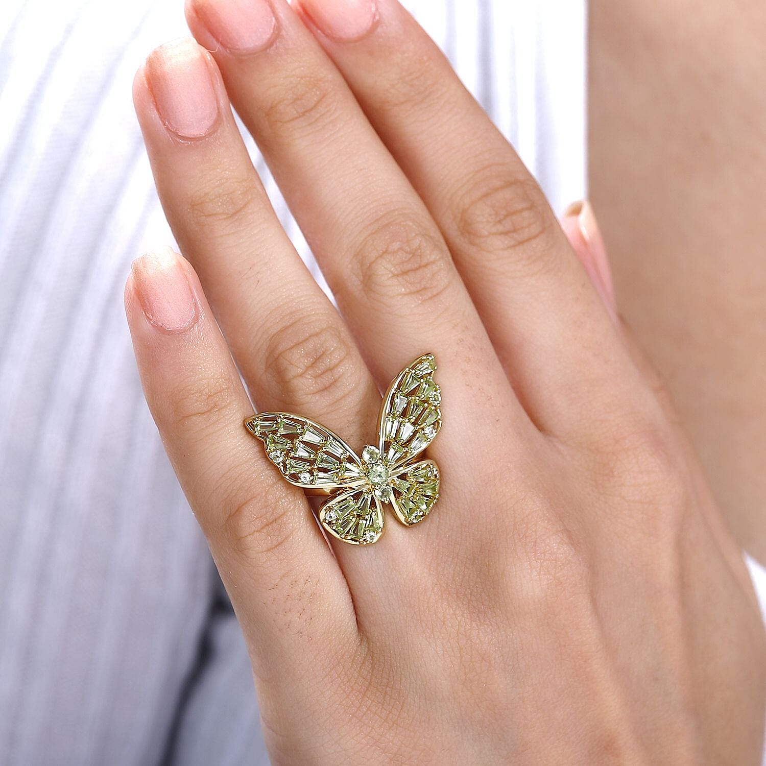 GP Italian Garden Collection - Butterfly Ring in Sterling Silver