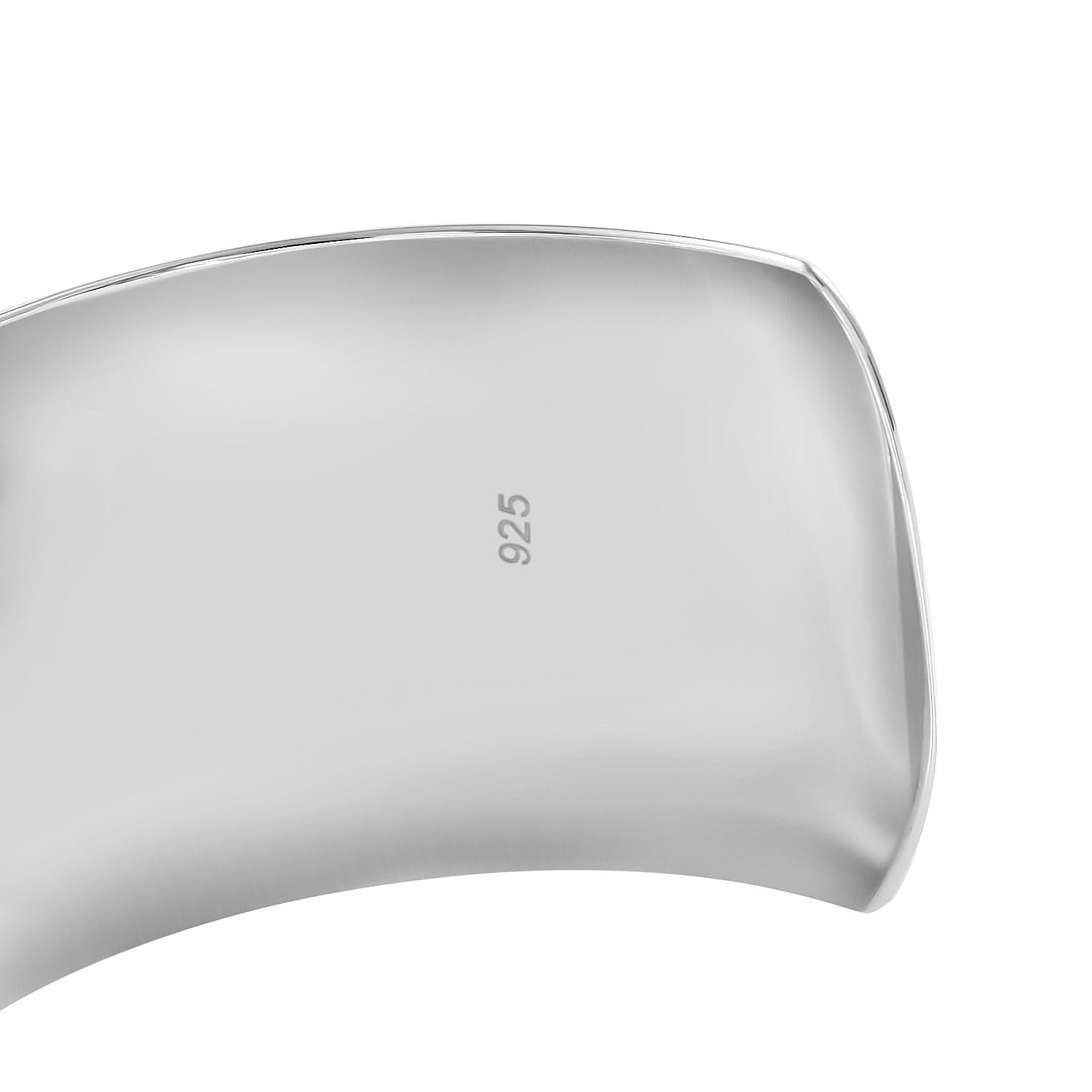 Big Silver Cuff Bangle (Size 7.5), Silver Wt. 28.56 Gms.