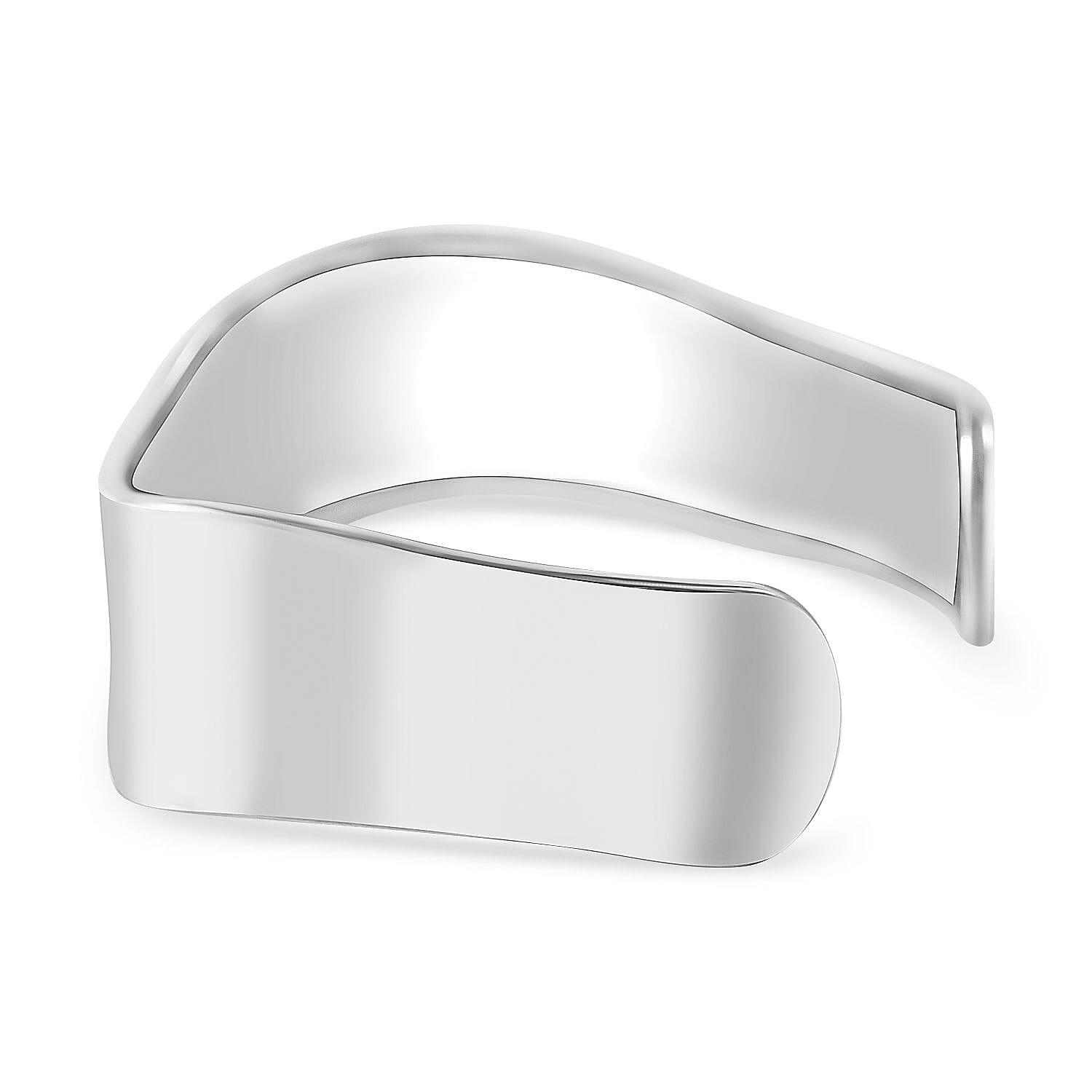 Thai Silver Wave Bangle (Size - 7.5), Silver Wt. 20.00 Gms.