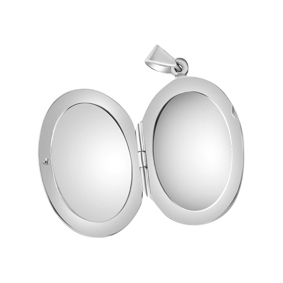 Thai Silver Victorian Floral Locket Pendant, Silver wt. 7.05 Gms.