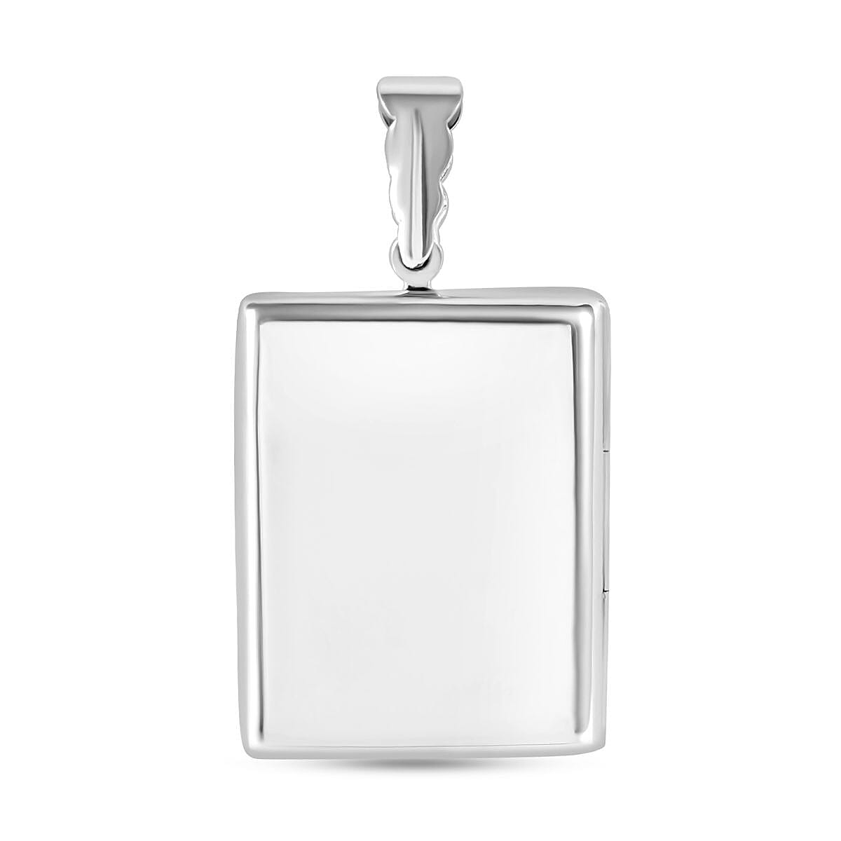 Thai Silver Square Locket Pendant, Silver wt. 8.30 Gms.
