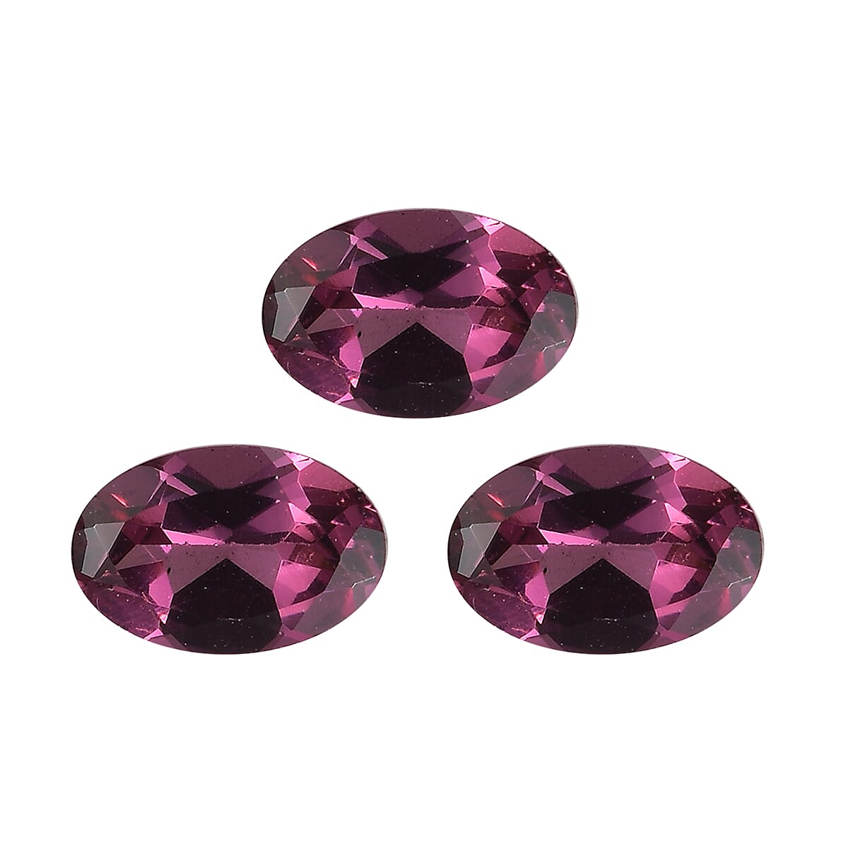 Rhodolite Garnet Oval 6x4 mm