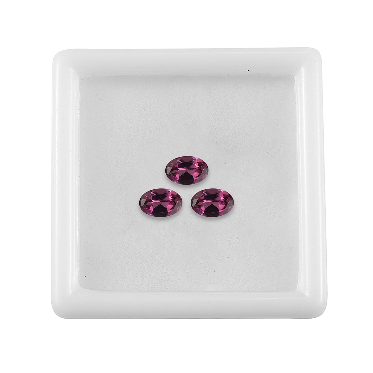 Rhodolite Garnet Oval 6x4 mm