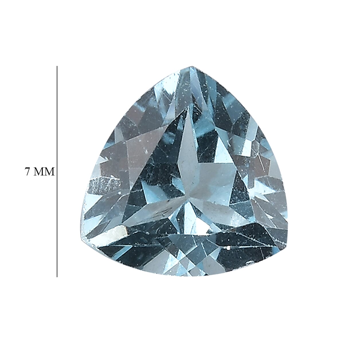 Skyblue Topaz Trillion 7 mm