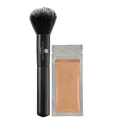 GlindaWand: DIVINITY Foundation Make Up Refill Pouch - French Beige (10g) with Free Foundation Brush