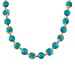 Multi Colour Amazonite Necklace (Size - 18-2 Ext) with Lobster Clasp & Charm  420.00 Ct.
