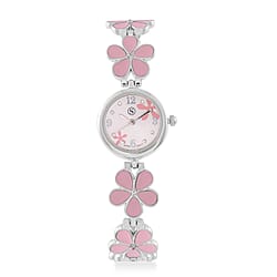 Strada Floral Strap Crystal Watch