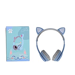 Wireless Cat Ears Headphones with Light