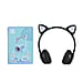 Bluetooth Wireless Cat Ears Headphone with Light