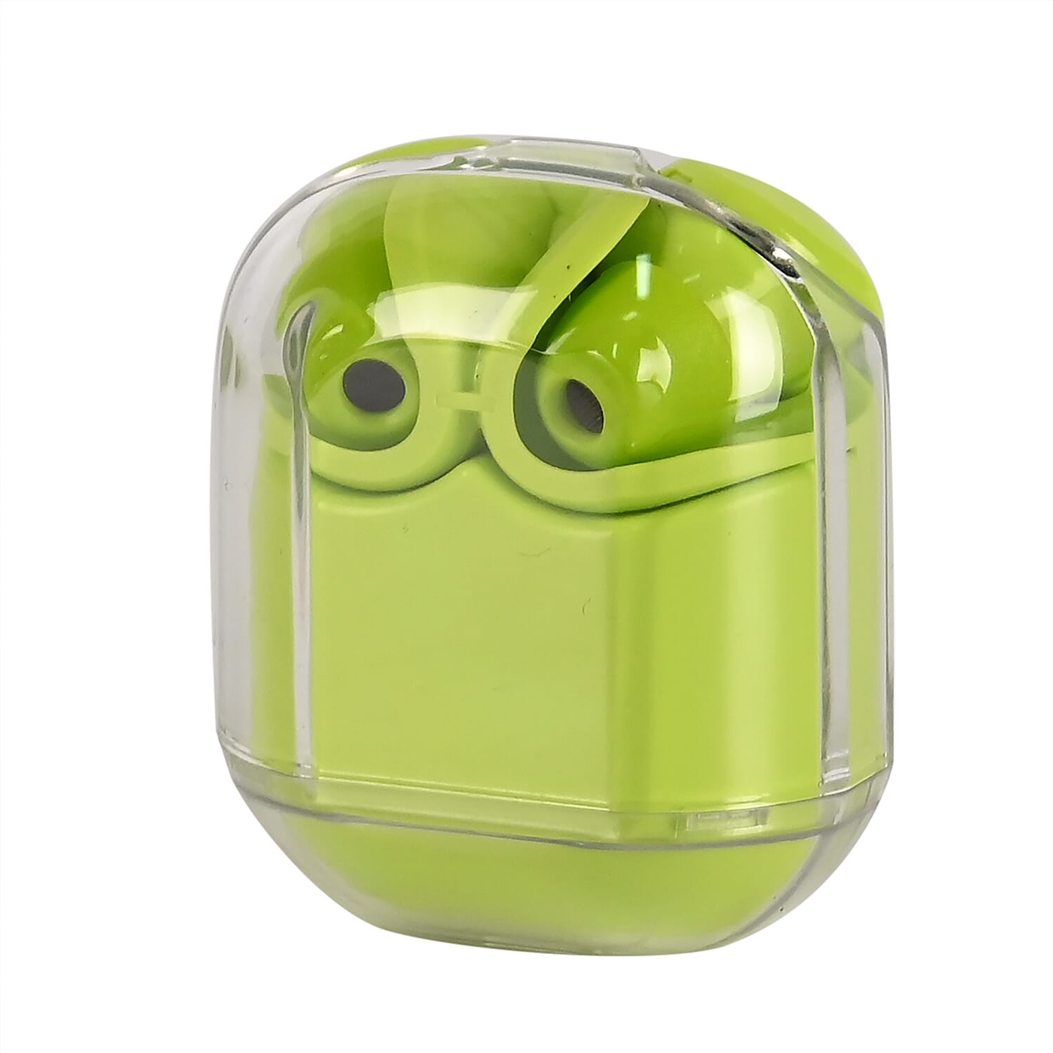 Wireless Bluetooth In-Ear Headphones With Digital LED Battery Display- Green