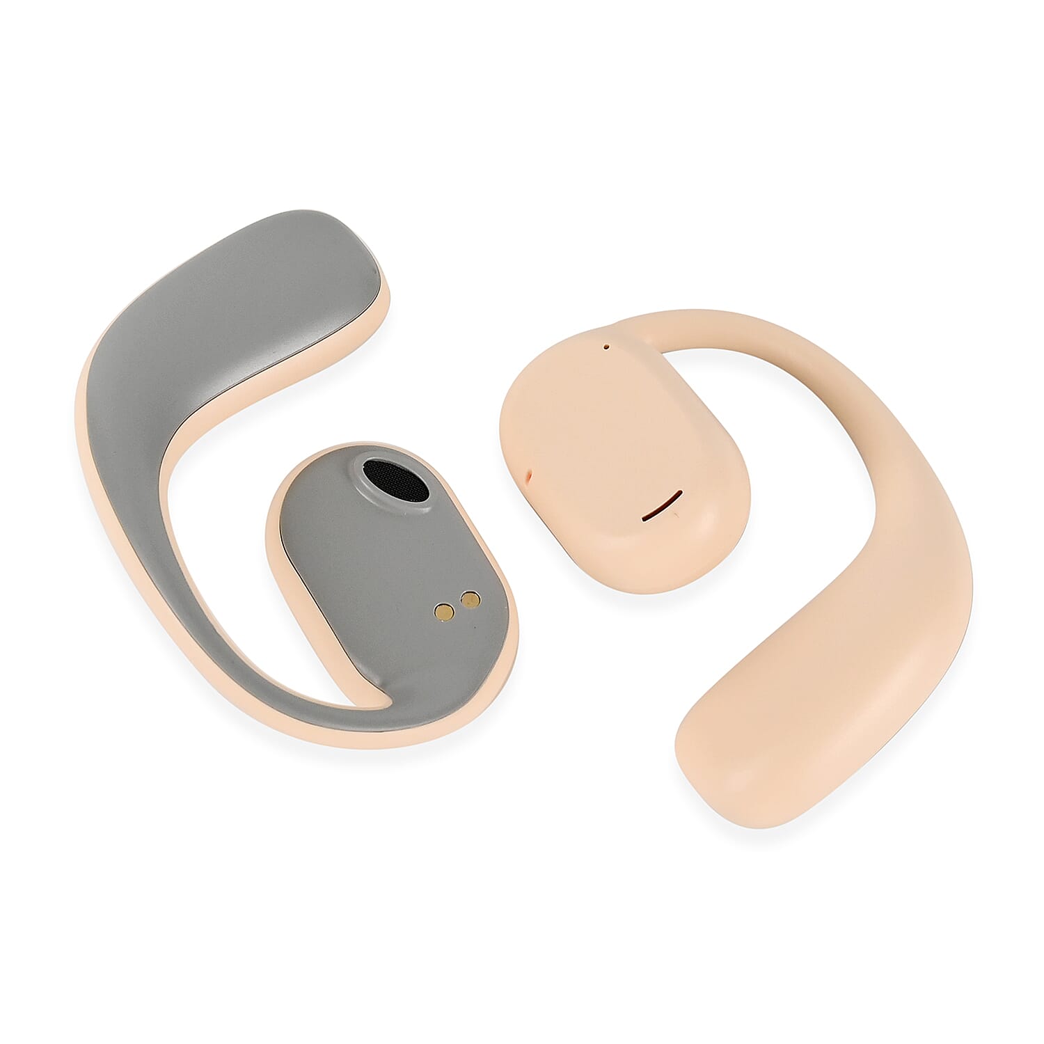 Wireless Bluetooth Earphone with Battery Display - Pink