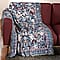 Soft Woven Jacquard Couch Throw + Wall Hanging