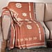 Soft Woven Jacquard Couch Throw + Wall Hanging