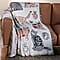 Soft Woven Jacquard Couch Throw + Wall Hanging