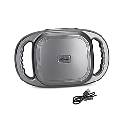 Soulsmart Massager Duo - Velvet USB Heated Foot Massager (10W) & Professional 6-Head Massager (2000mAh)