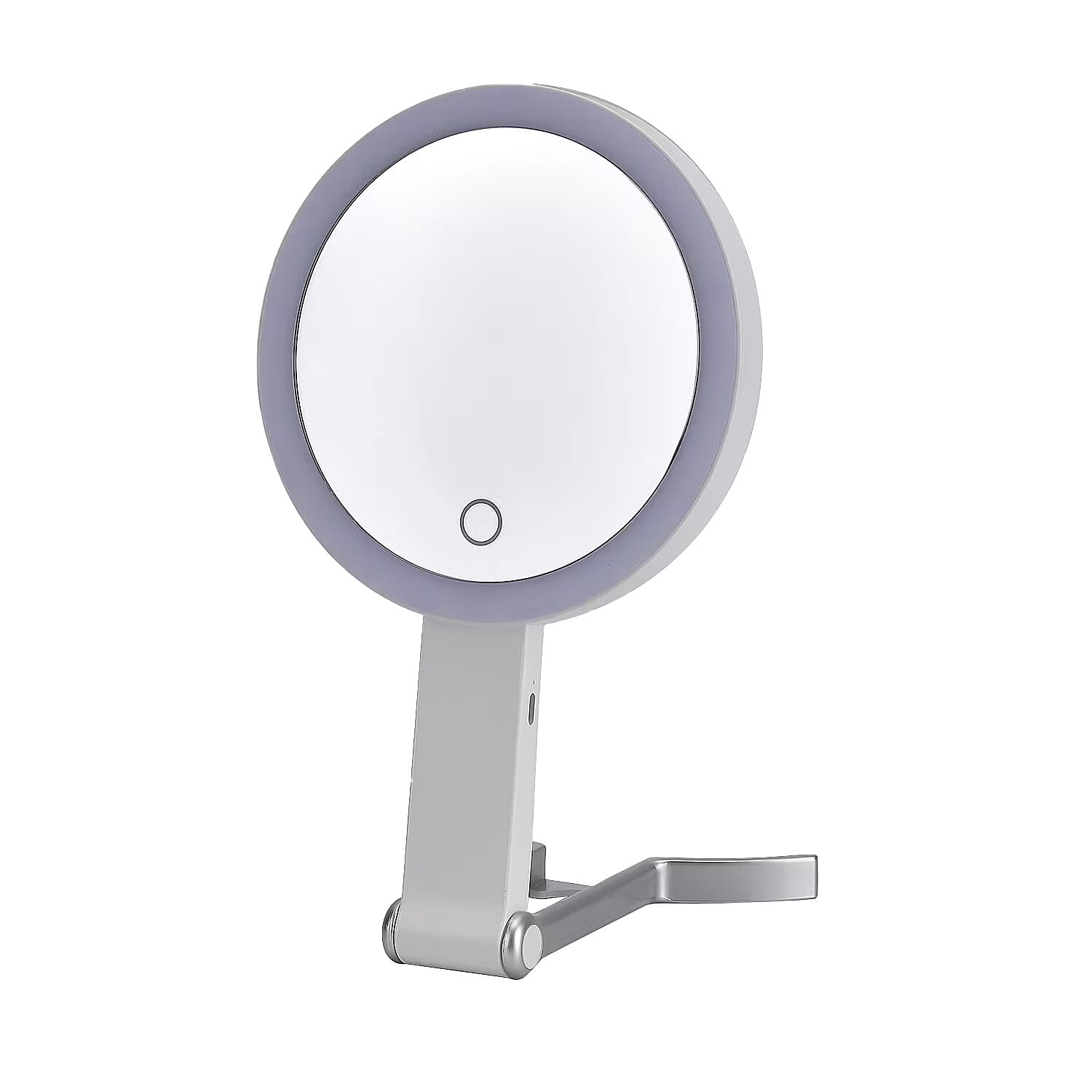 LED Cosmetic Mirror with Double Sided 1X - 20X Magnifying Mirror - White