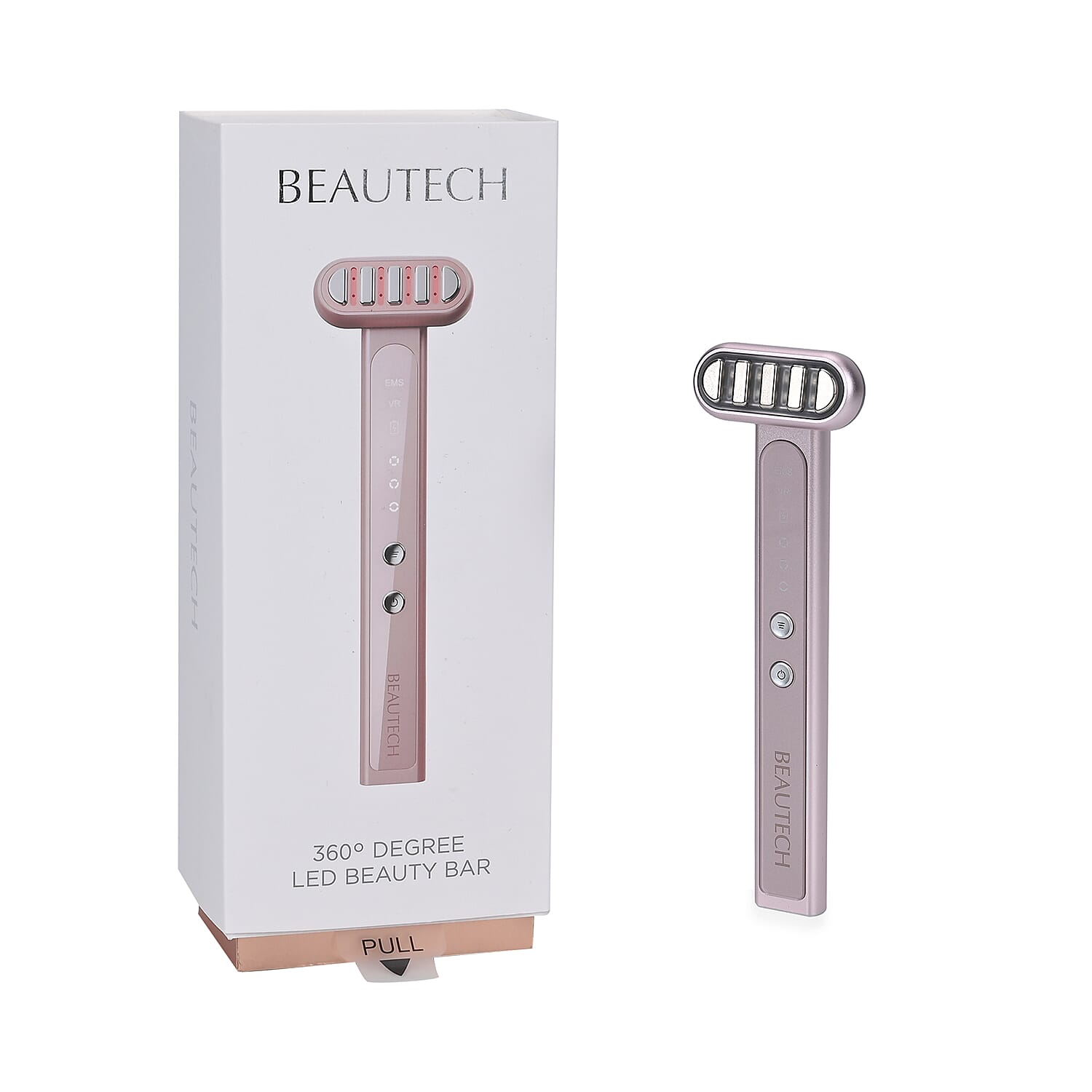 Brand New Launch- Beautech Face and Eye Wand 360-Degree with EMS Technology, 3 LED Modes Red, Blue, Purple - Pink Brand New Launch- Beautech Face and Eye Wand 360-Degree with EMS Technology, 3 LED Modes Red, Blue, Purple - Pink