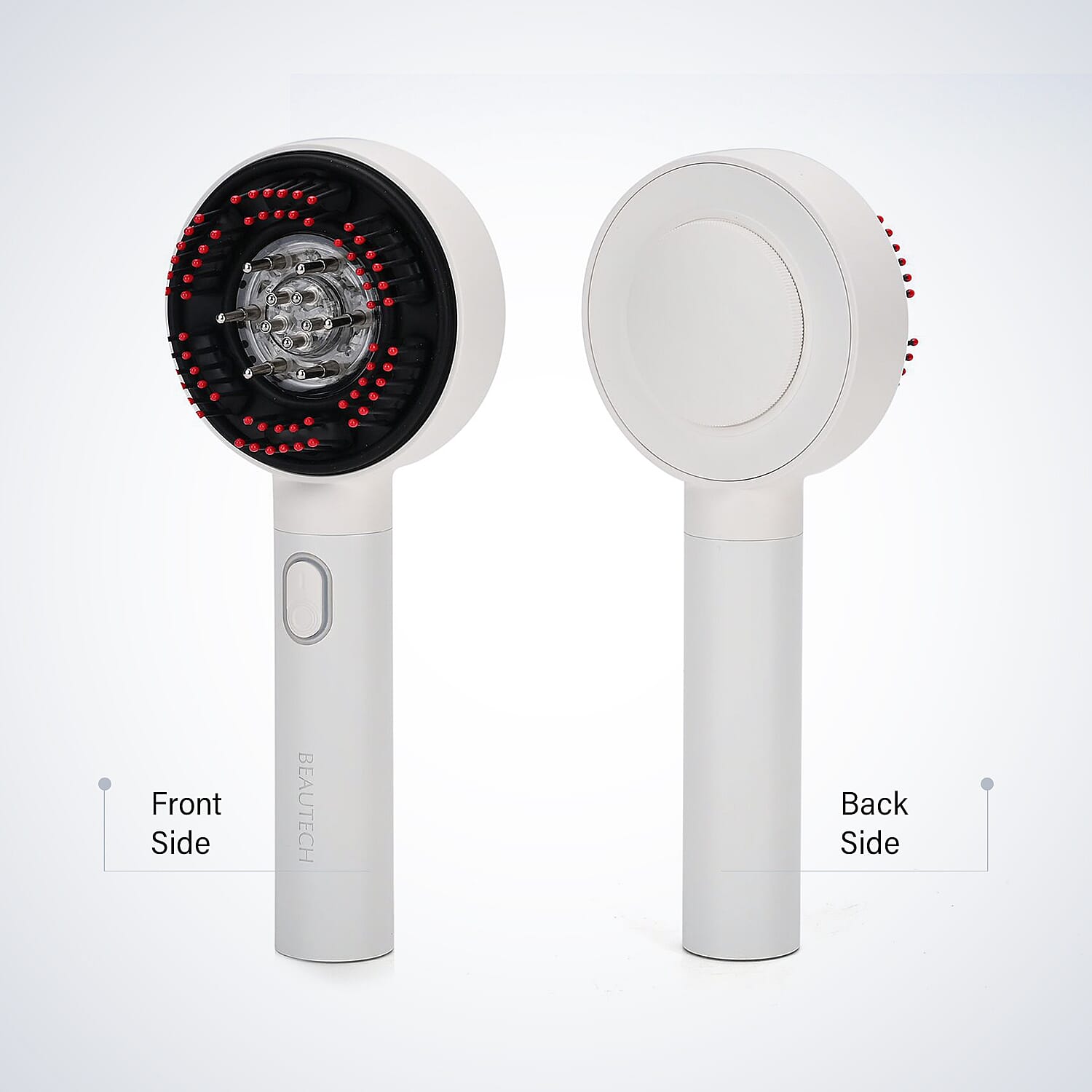 Beautech - EMS Scalp Massaging Brush with Red Light Therapy stimulates hair growth by boosting blood flow to follicles, leading to thicker hair and reducing hair loss Beautech - EMS Scalp Massaging Brush with Red Light Therapy stimulates hair growth by boosting blood flow to follicles, leading to thicker hair and reducing hair loss
