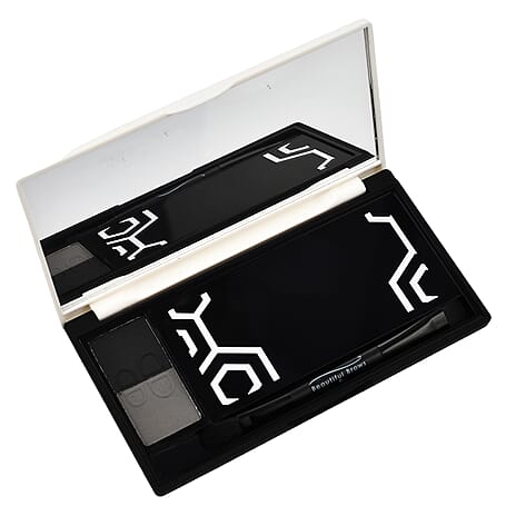 Beautiful Brows- Duo Nano Eyebrow Kit - Black Slate
