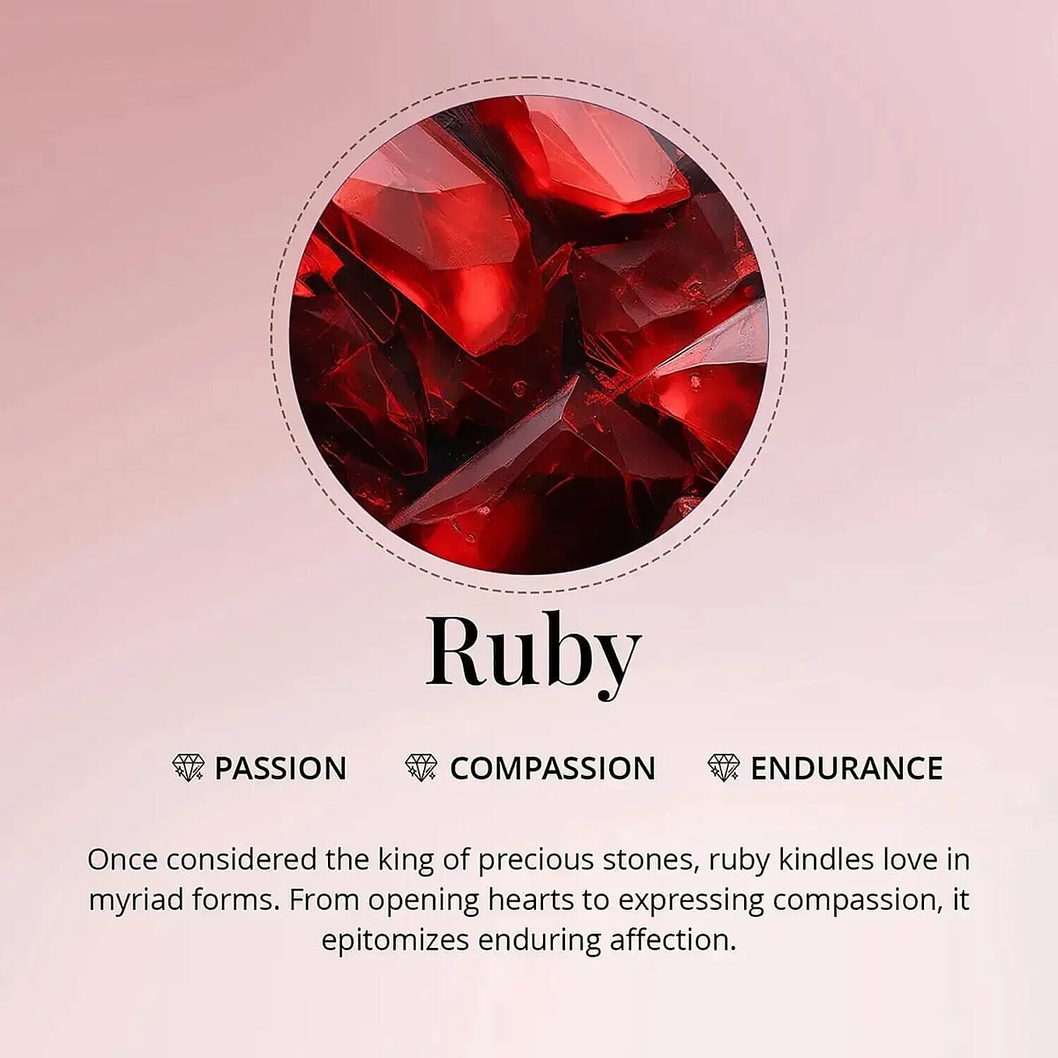 Ruby Round 6.5 mm