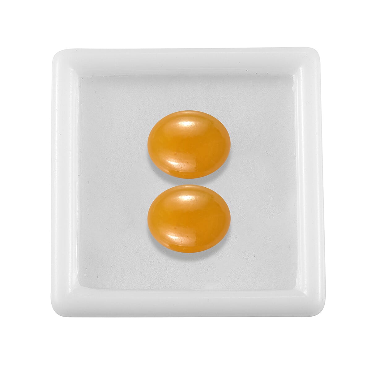 Honey Jade Oval 12x10 mm