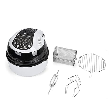 Homesmart 10L Multi Function Air Fryer with 20 Functions - Accessories - White