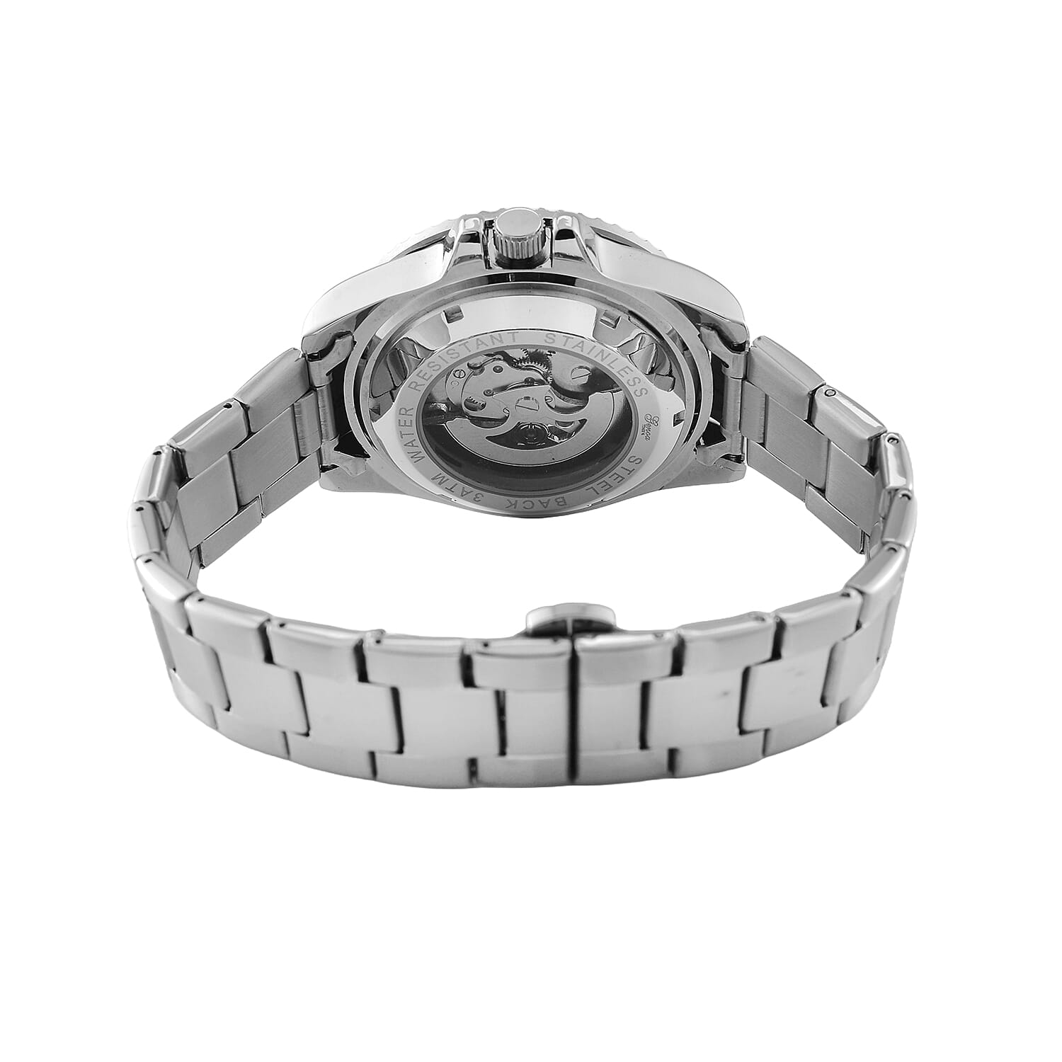 Genoa Time Limited Edition Automatic Skeleton Dial Watch - 3ATM Water Resistant - Presented in a gift box - Blue Genoa Time Limited Edition Automatic Skeleton Dial Watch - 3ATM Water Resistant - Presented in a gift box - Blue
