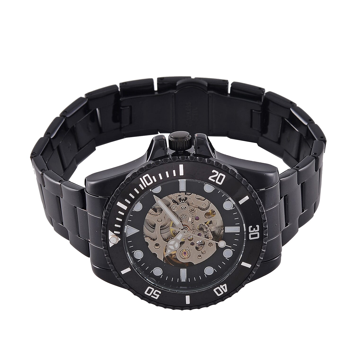 Genoa Time Limited Edition Automatic Skeleton Dial Watch - 3ATM Water Resistant - Presented in a gift box - Grey Genoa Time Limited Edition Automatic Skeleton Dial Watch - 3ATM Water Resistant - Presented in a gift box - Grey