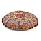 Cotton Cushion with Embroidery - Pom Pom (Size 40x10 cm) - Blue - Multi